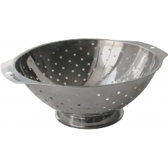 Изображение товара Дуршлаг TalleR TR-61100 Джейкоб 23x10 см из нержавеющей стали с ручками