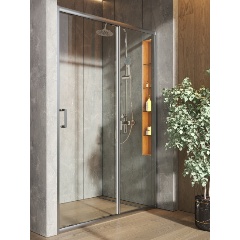 Изображение товара Душевая дверь Orange E02-130TCR в нишу, 130х190