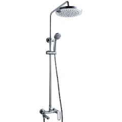 Изображение товара Душевая система Bravat Opal C F6125183CP-A1-RUS с тропическим душем и ручной лейкой