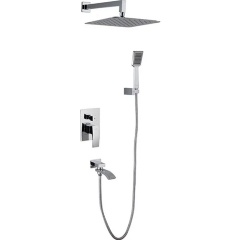 Изображение товара Душевой комплект 35к G7107 GAPPO "Тропический душ" встраиваемая хром