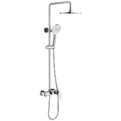 Изображение товара Душевая система AQUATEK AQ2140CR БЕТТА (смеситель для ванны) 220мм