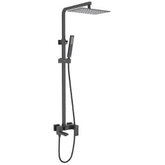 Изображение товара Душевая система AQUATEK, матовый черный AQ2640MB ЛИБРА