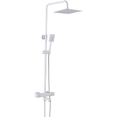 Изображение товара Душевая система c термостатом Shevanik S3096C, белый
