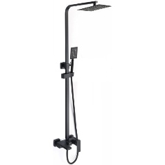 Изображение товара Душевая система D-Lin H10A24 черный матовый из нержавеющей стали