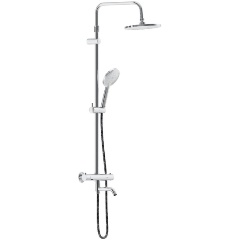 Изображение товара Душевая система Damixa 977810000 Jupiter ванна/ душ, с ТМС смесителем, хром