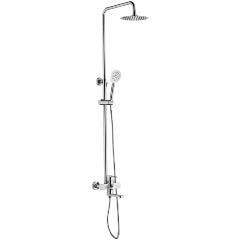 Изображение товара Душевая система FASHUN A52415 сатин нержавеющая сталь регулятор высоты