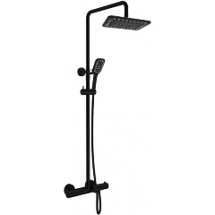 Изображение товара Душевая система Kaiser Cezar 05182-2, с термостатом, Black
