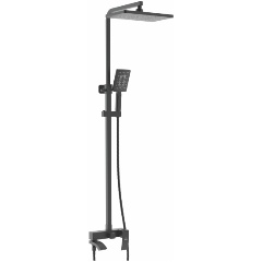 Изображение товара Душевая система Rose R1556H, черный