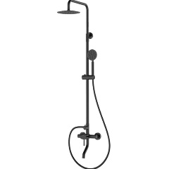 Изображение товара Душевая система с изливом RUSH Melos (SUS1101-40Black)