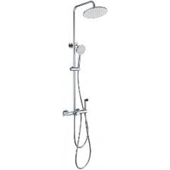 Изображение товара Душевая система с техническим душем и термостатом Wonzon & Woghand, Хром (WW-B3097-A-CR)