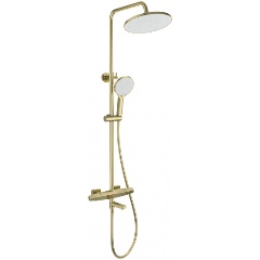 Изображение товара Душевая система Wonzon & Woghand NEO с термостатом Брашированное золото