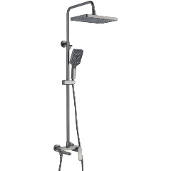 Изображение товара Душевая система Shevanik S4536T с управлением рычагом и шлангом 150 см