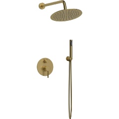 Изображение товара Душевая система встраиваемая Raiber RPG-005, золото