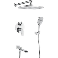 Изображение товара Душевая система встраиваемая Shevanik S4135, хром