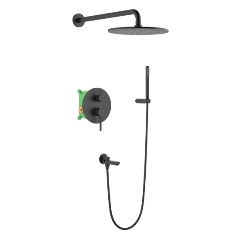 Изображение товара Душевой комплект Timo Saona SX-2379/03SM черный