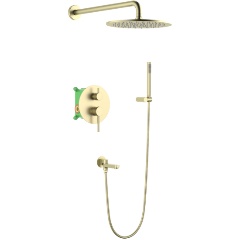 Изображение товара Душевой комплект Timo Saona SX-2379/17SM золото матовое