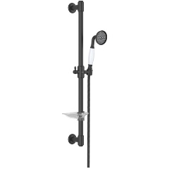 Изображение товара Душевой гарнитур AQUATEK AQ2020MB КЛАССИК1jet 65 см, матовый черный