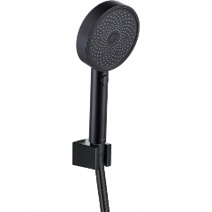 Изображение товара Душевой гарнитур AQUATEK AQ2030MB ВЕГА матовый черный 3-режима