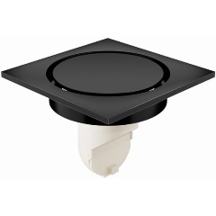 Изображение товара Душевой трап Orange OT01-003b, 100х100, черный