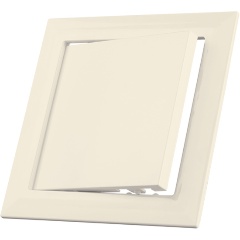 Изображение товара Дверца ДРП 150х150 ABS слоновая кость