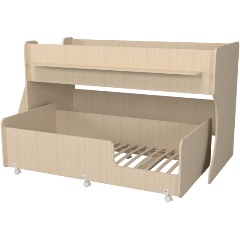 Изображение товара Двухъярусная кровать Капризун Р444 7 дуб млечный