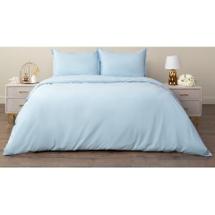 Изображение товара Двуспальный комплект постельного белья SIBERIA HOME Сэнди (голубая)