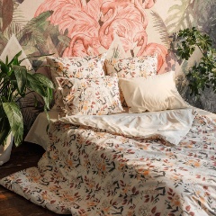 Изображение товара Двуспальный комплект постельного белья Волшебная Ночь Charm 70х70 натуральный хлопок