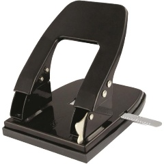 Изображение товара Дырокол Attache Economy до 30 листов, с линейкой, цвет черный