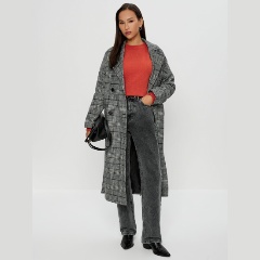 Изображение товара Женские классические джинсы ZARINA с высокой посадкой длина 44 серый