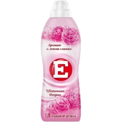 Изображение товара Кондиционер-ополаскиватель для белья E Цветочная феерия 1 л мягкость аромат