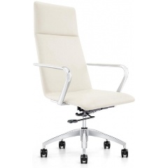 Изображение товара Кресло руководителя EASY CHAIR BN_Jl_EChair-593 TPU экокожа бежевый, алюминий