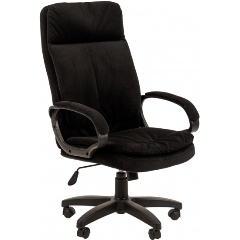Изображение товара Кресло руководителя EASY CHAIR VT_EChair-691 TС ткань черный, пластик