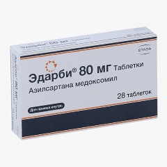 Изображение товара Лекарственное средство Эдарби STADA таб. 80мг №28