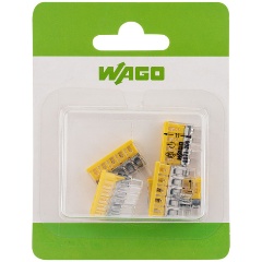 Изображение товара Экcпресс-клемма WAGO 2273-205, 5-проводная, до 2.5 кв. мм, 5 шт.