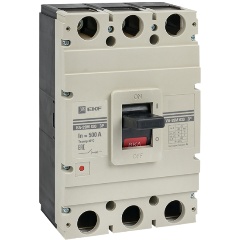 Изображение товара Автоматический выключатель силовой EKF 3п 630/500А 50кА ВА-99М PROxima, mccb99-630-500m