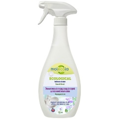 Изображение товара Чистящий спрей MOLECOLA для ванной комнаты Изумрудный лес, 500 мл, экологичный