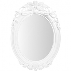 Изображение товара Зеркало настенное EL CASA декоративное 67,5*47,5*3,5 см, белая рама, пластик (990734)