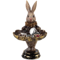 Изображение товара Декоративная фигурка Кролик из полистоуна 11х9х15 см Elan Gallery