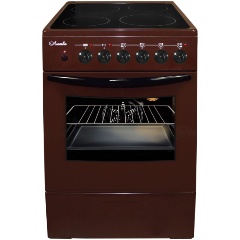 Изображение товара Электрическая плита Лысьва EF4004MK00 коричневый стеклокерамика (без крышки)