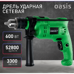 Изображение товара Дрель электрическая ударная Oasis Eco DU-60 Eco