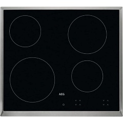 Изображение товара Электрическая варочная панель AEG HK624000XB стеклокерамика независимая 4 конфорки