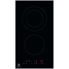 Изображение товара Электрическая варочная панель Electrolux LHR3233CK стеклокерамика 2 конфорки