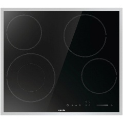 Изображение товара Электрическая варочная панель Gorenje ECS642BXE стеклокерамика 4 конфорки