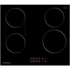 Изображение товара Электрическая варочная панель Maunfeld CVCE594BDBK со стеклокерамической поверхностью