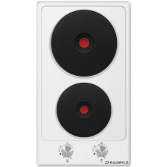 Изображение товара Электрическая варочная панель Maunfeld EEHE.32.4W 30 см независимая белая