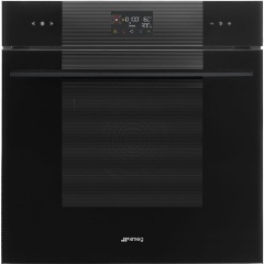Изображение товара Электрический духовой шкаф Smeg SO6102M2B3 черный 68л гибридная технология