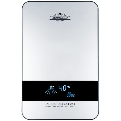 Изображение товара Проточный водонагреватель PRIMOCLIMA AQUA 8.5 кВт с сенсорной панелью управления