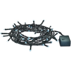 Изображение товара Электрогирлянда светодиодная Vegas Нить, 200 ламп, холодный свет, 8 режимов, 20м