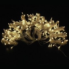 Изображение товара Электрогирлянда ЗОЛОТАЯ СКАЗКА 591352 занавес Штора 3х3м, 196 LED, теплый белый, 220V