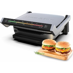 Изображение товара Электрогриль Zigmund Shtain ZEG-930 с автоматическими программами и антипригарными панелями